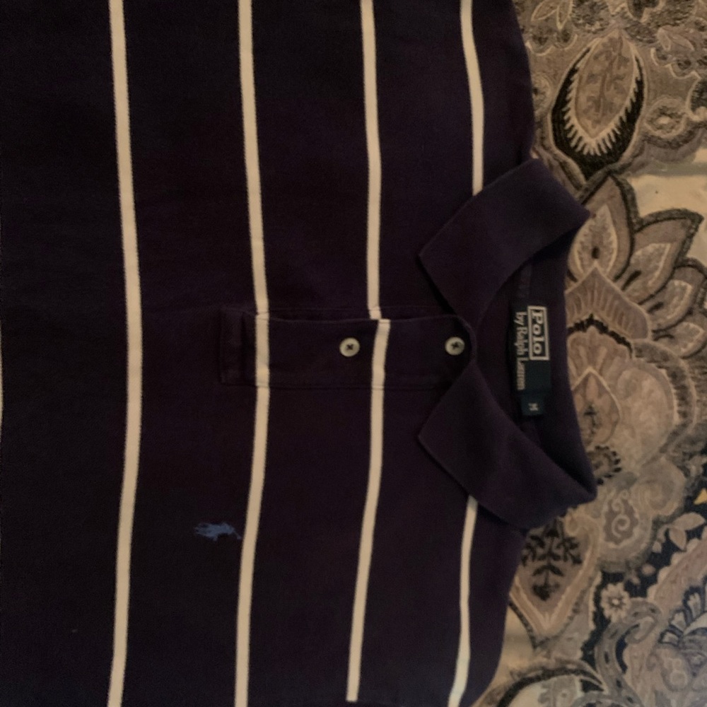 Polo by Ralph Lauren stripes size medium - Picture 3 of 3